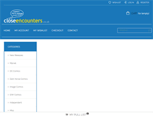 Tablet Screenshot of closeencounters.co.uk